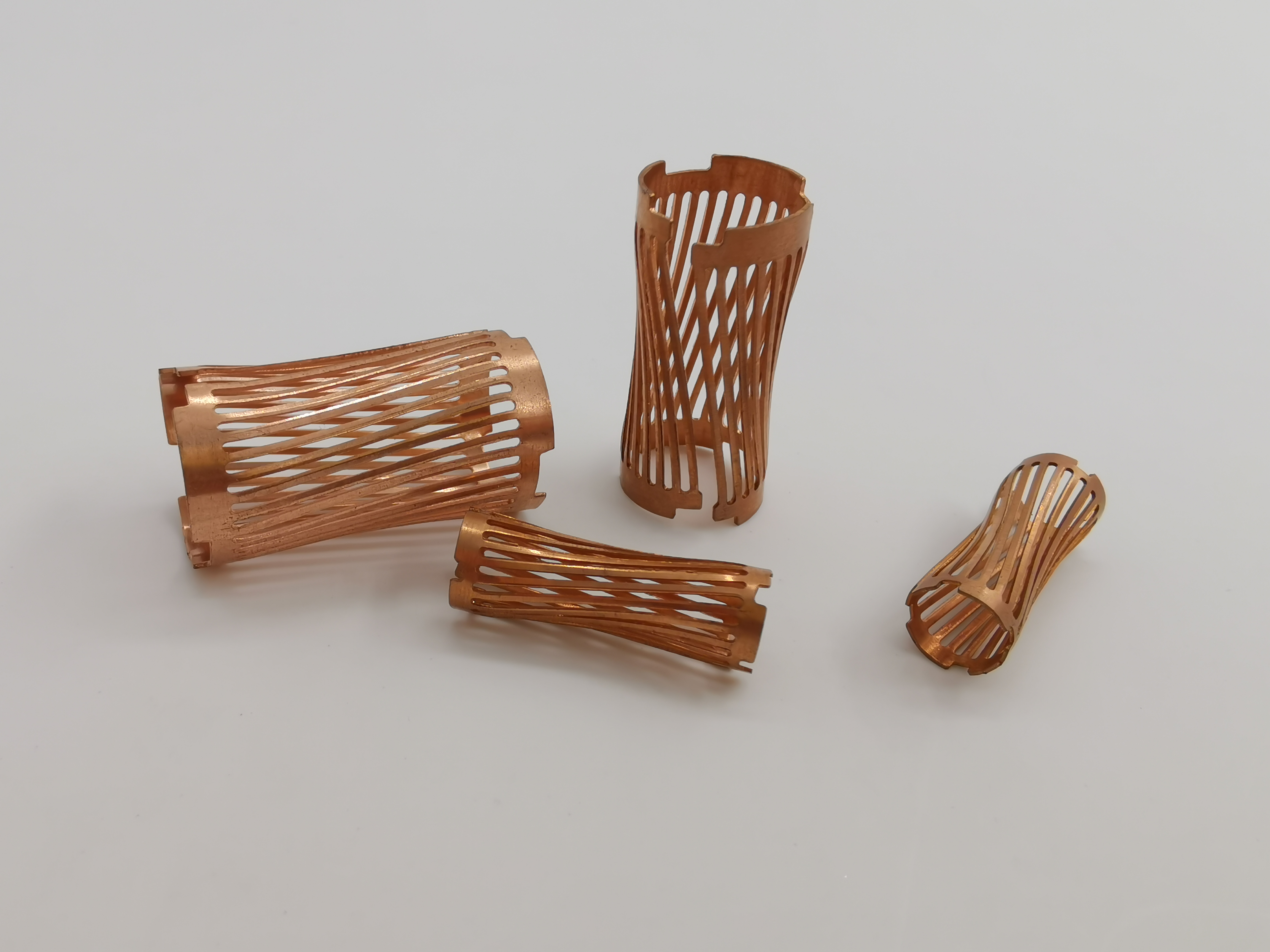 新能源汽車/EV car 充電樁專用紅銅鼓簧，斜簧，鍍銀